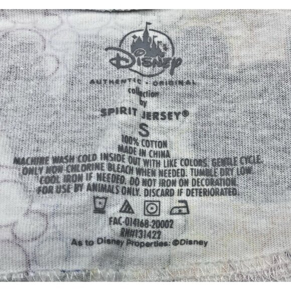 Disneyland Resort Love Spirit Jersey for Dogs Size S Small Pet Shirt Disney Park - Picture 3 of 9